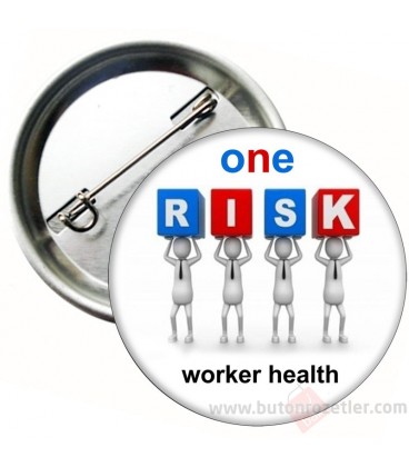 One Risk  Worker Healt   Temalı Magnet