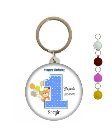 1 Yaş Erkek Happy Magnet Açacak Ayıcık Figürlü