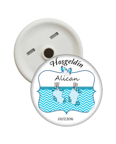 Hoş Geldin Temalı Babyshower Magnet