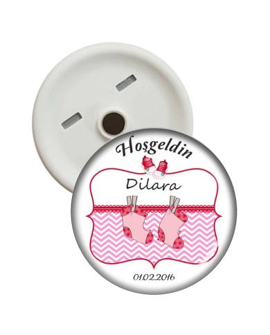 Hoş Geldin Temalı Babyshower Magnet