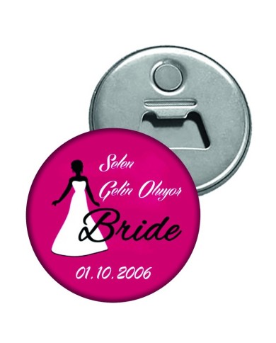 Selen Gelin Evleniyor Parti Rozetleri 58 mm