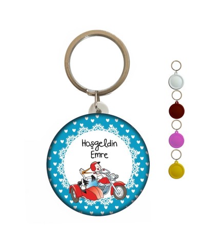 Hoş geldin Bebek Baby Motor  Magnet Açacak