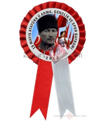 19 Mayıs Atatürk'ü Anma, Yaka Kokartı