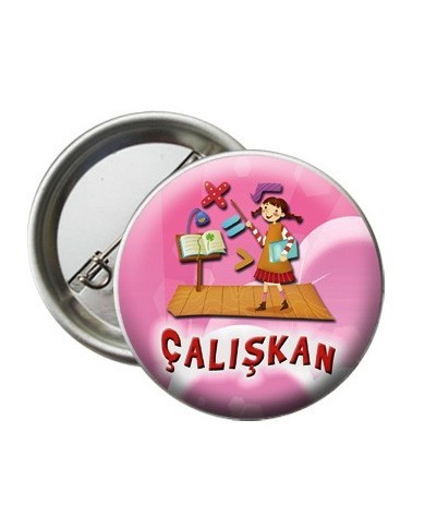 Çalışkan Rozeti Kız