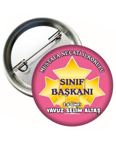 Sınıf Başkanı Pembe