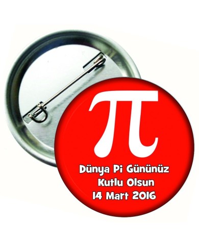 Pi Rozeti Kırmızı
