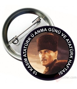 10 Kasım Atatürk Rozetleri