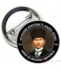 Atatürk Haftası 10 Kasım Rozeti