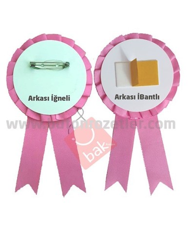 Meme Kanseri Haftası Kurdalelli Rozetleri Meme Kanseri Haftası Kurdalelli Rozetleri