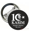 Atatürk Rozeti 10 Kasım İçin 1000