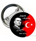 Toptan 10 Kasım Atatürkü Anma Günü Rozeti 5000