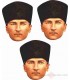 Mustafa Kemal Atatürk Yaka Rozetleri