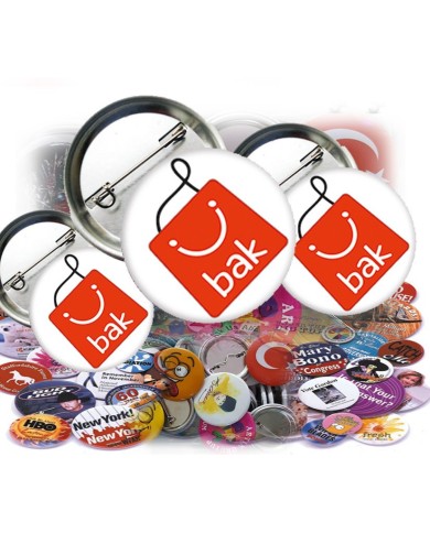 Buton Rozet  Baskılı Toptan  44 mm 10000 li