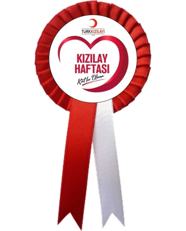 Kızılay Haftası Yaka Kartı