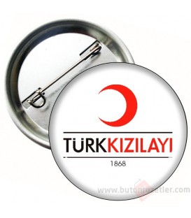 Türk Kızılayı Logolu Rozet