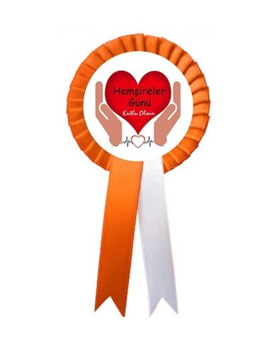 Hemşireler Günü İçin Yaka Kokartı