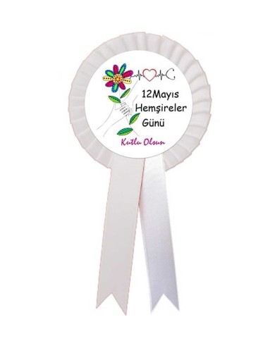 12 Mayıs Hemşireler Günü Kokartı