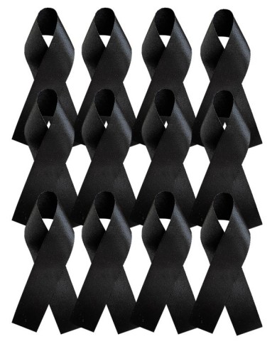 Anma Törenleri İçin Siyah Fiyonk Anma Törenleri İçin Siyah Fiyonk