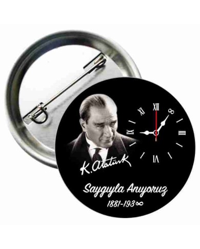 10 Kasım Atatürk Rozetleri 5000