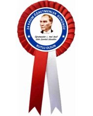 24 Kasım Yaka Kokartı Lacivert 24 Kasım Yaka Kokartı Lacivert