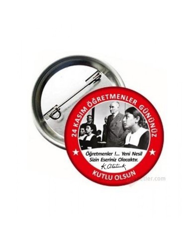 Öğretmen Günü Rozeti