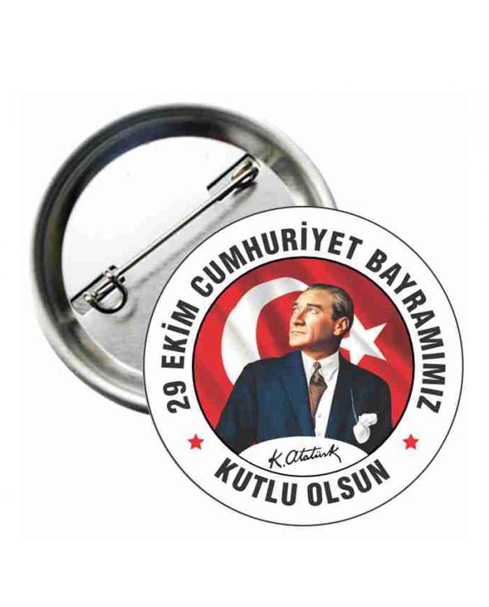 29 Ekim Cumhuriyet Bayram Rozeti