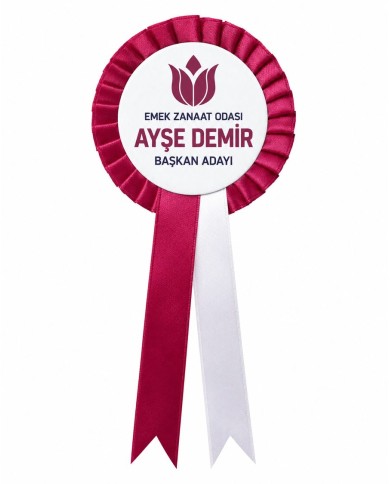 Oda Başkan Adayı Kokartı