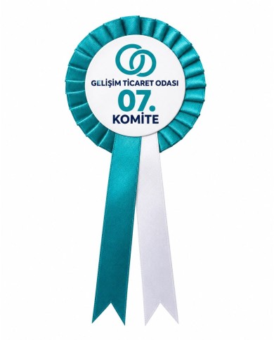 Ticaret Odası Komite Kokartı Turkuaz